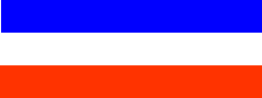 Blau-Weiß-Rot, die Tricole, die Flagge der französischen Republik