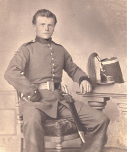 Württ. Artillerist um 1860