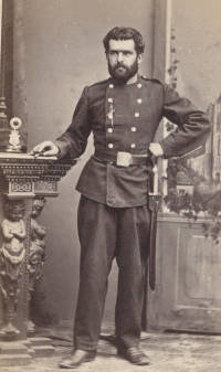 Württ. Infanterist um 1865